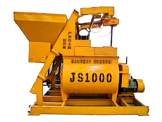 JS1000混凝土攪(jiao)拌機